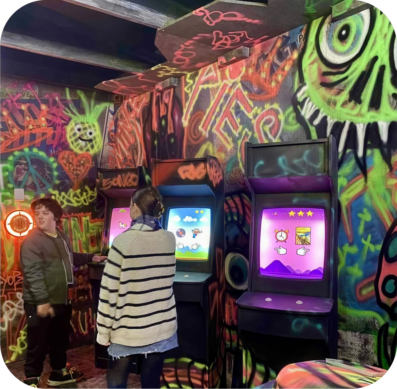 Abandoned Arcade game cabinets
