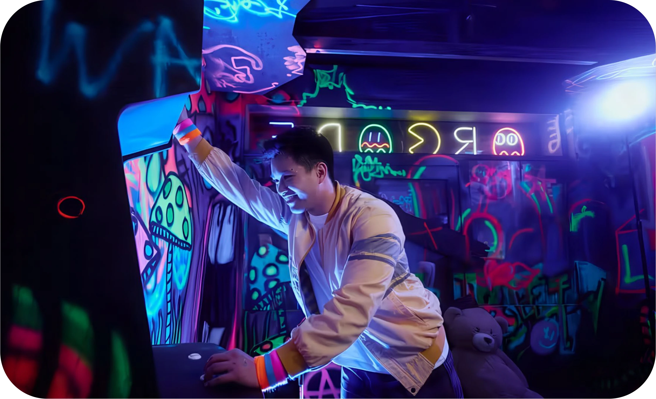 Abandoned Arcade player