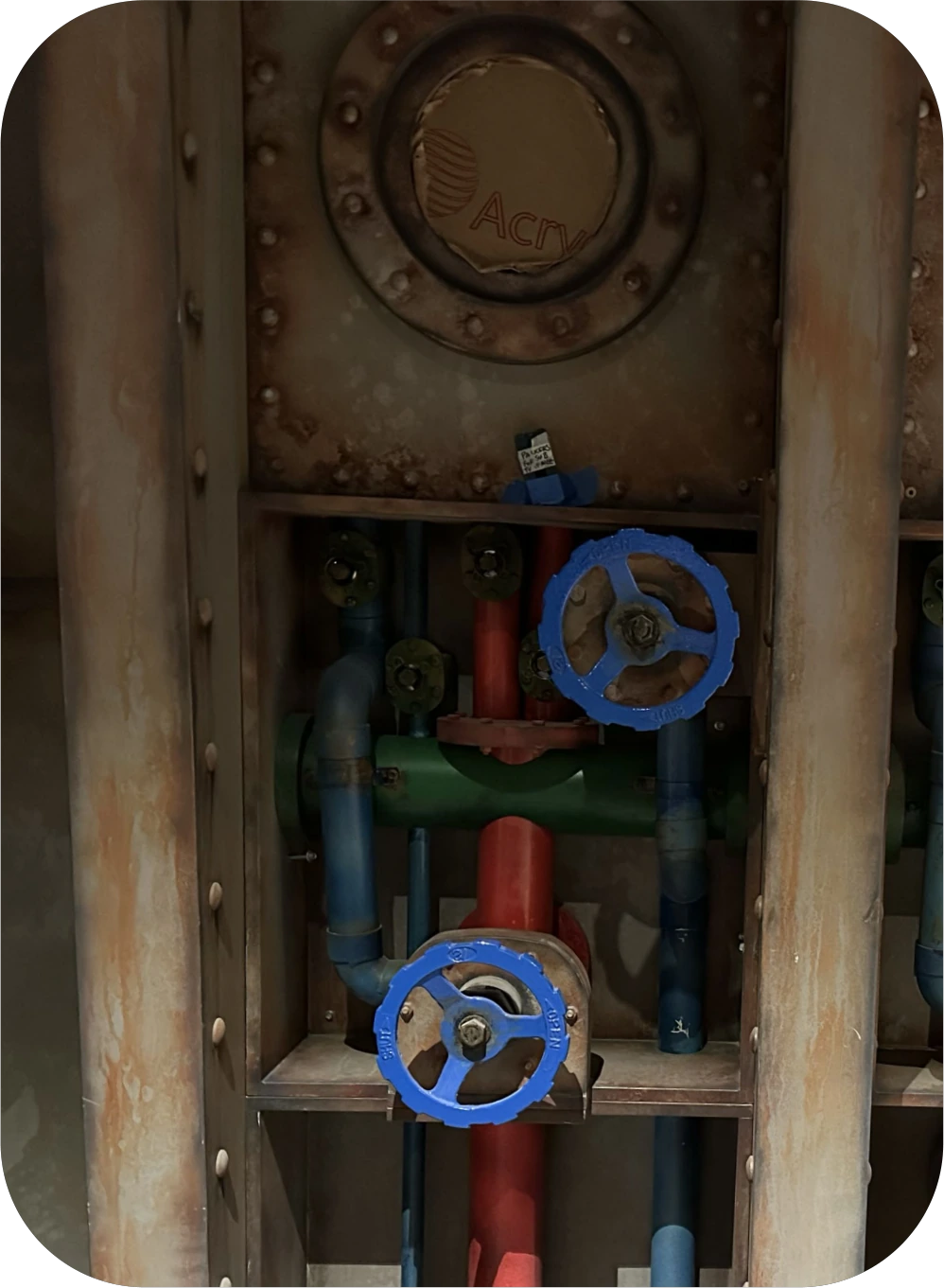 Submarine room detail