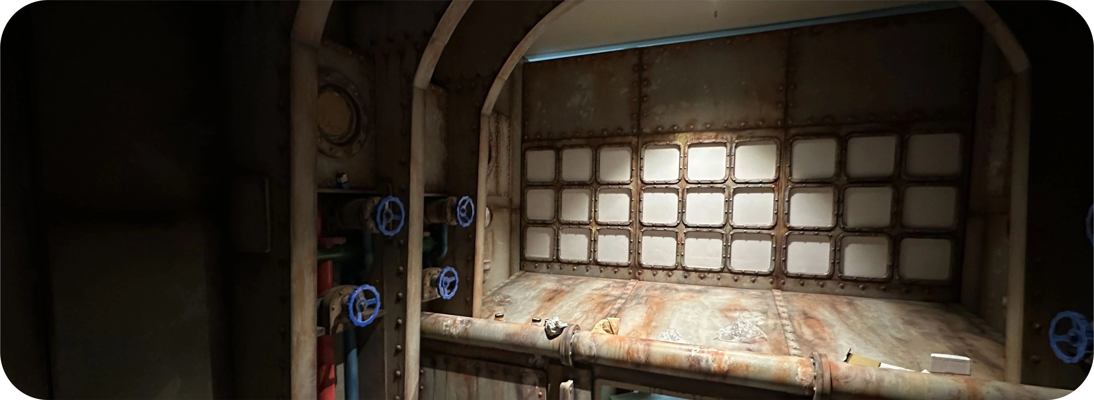 Submarine set detail