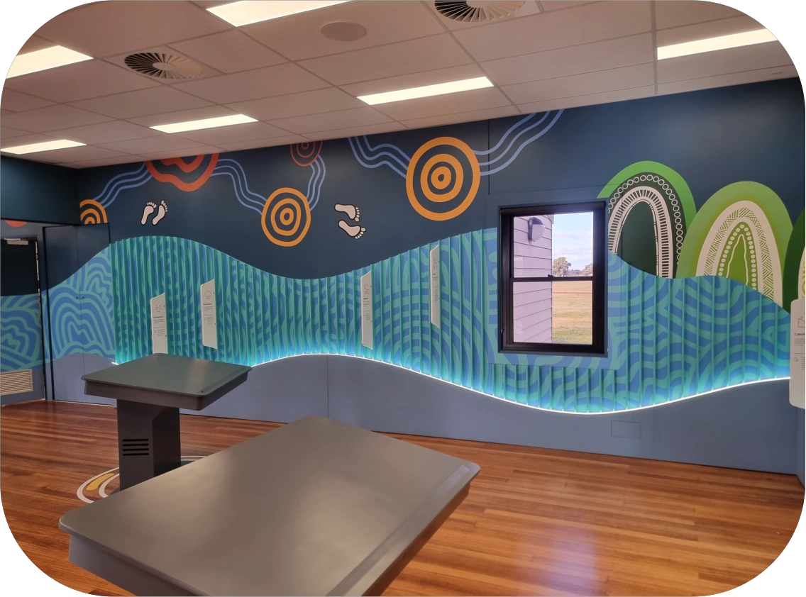 Future Water Story gallery interior